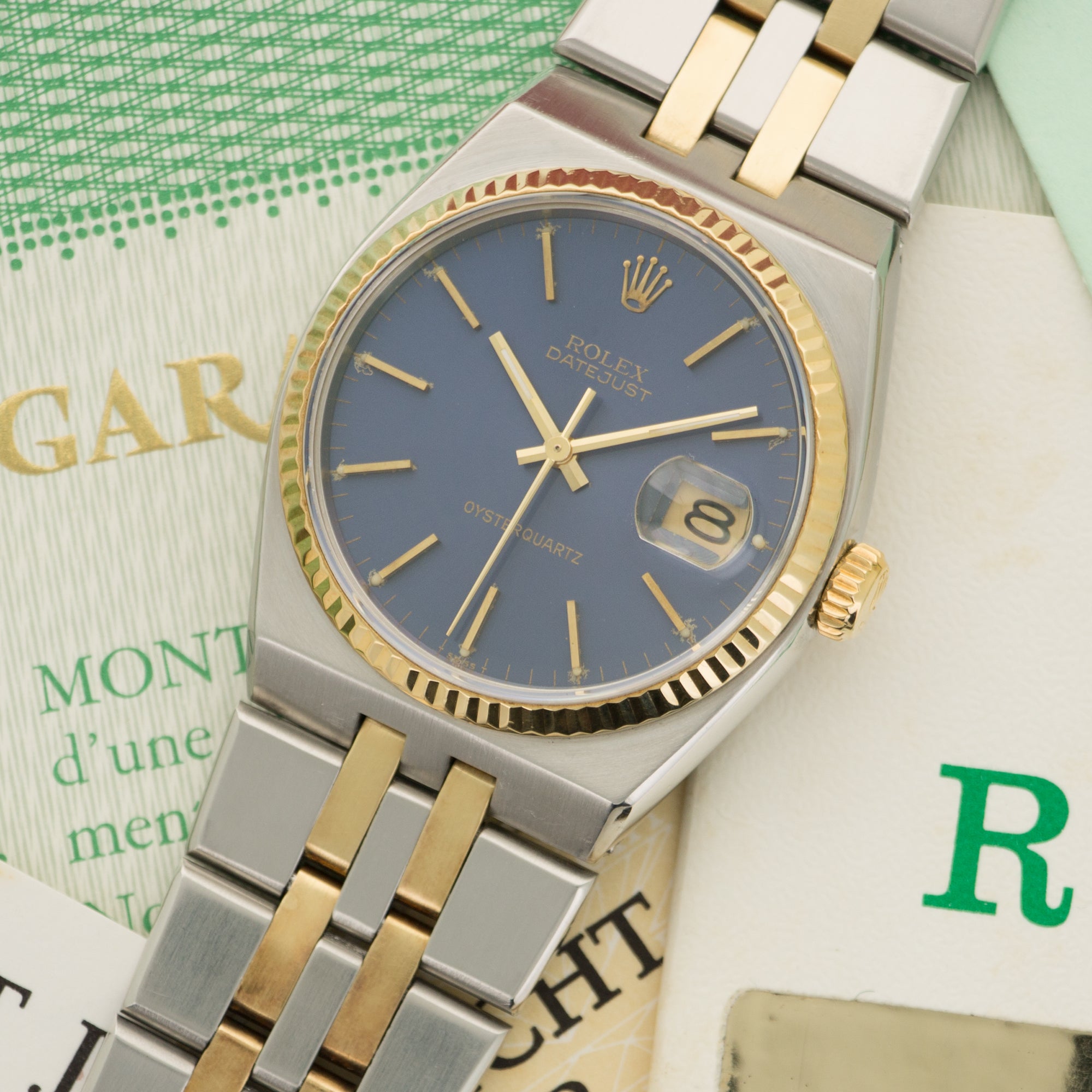 Rolex - Rolex Two-Tone Datejust OysterQuartz Watch Ref. 17013 - The Keystone Watches