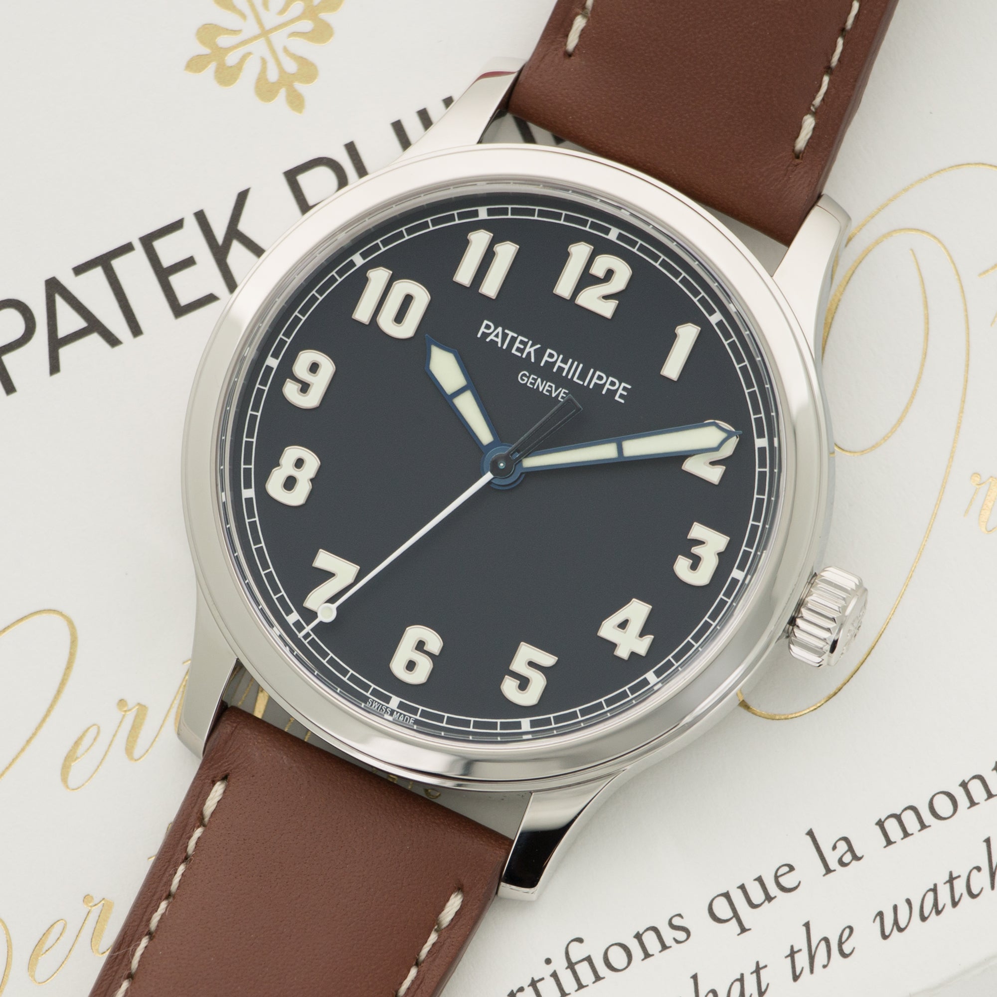 Patek Philippe - Patek Philippe Stainless Steel Pilot Watch Ref. 5522A - The Keystone Watches