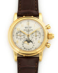 Patek Philippe - Patek Philippe Yellow Gold Perpetual Calendar Split Seconds Watch Ref. 5004J - The Keystone Watches