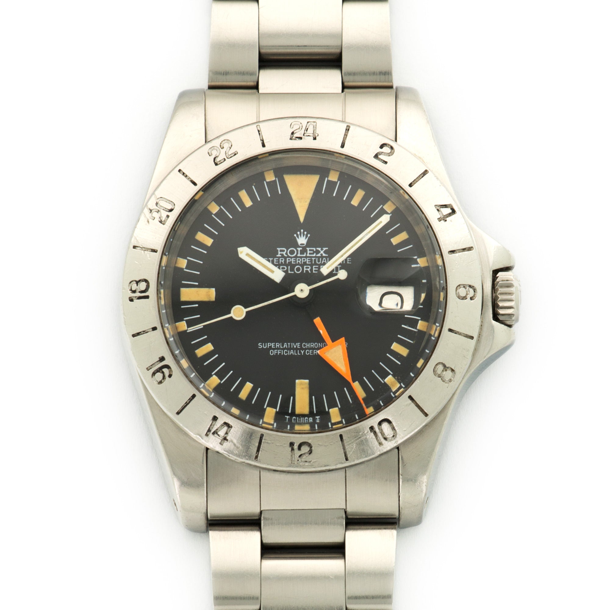 Rolex - Rolex Stainless Steel Frog Foot Explorer II Watch Ref. 1655 - The Keystone Watches