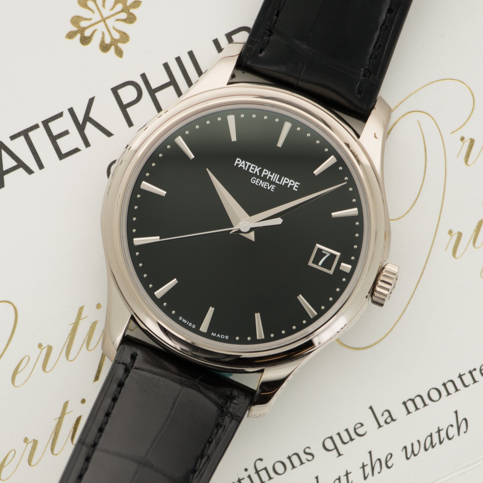 Patek Philippe - Patek Philippe White Gold Calatrava Watch Ref. 5227G - The Keystone Watches