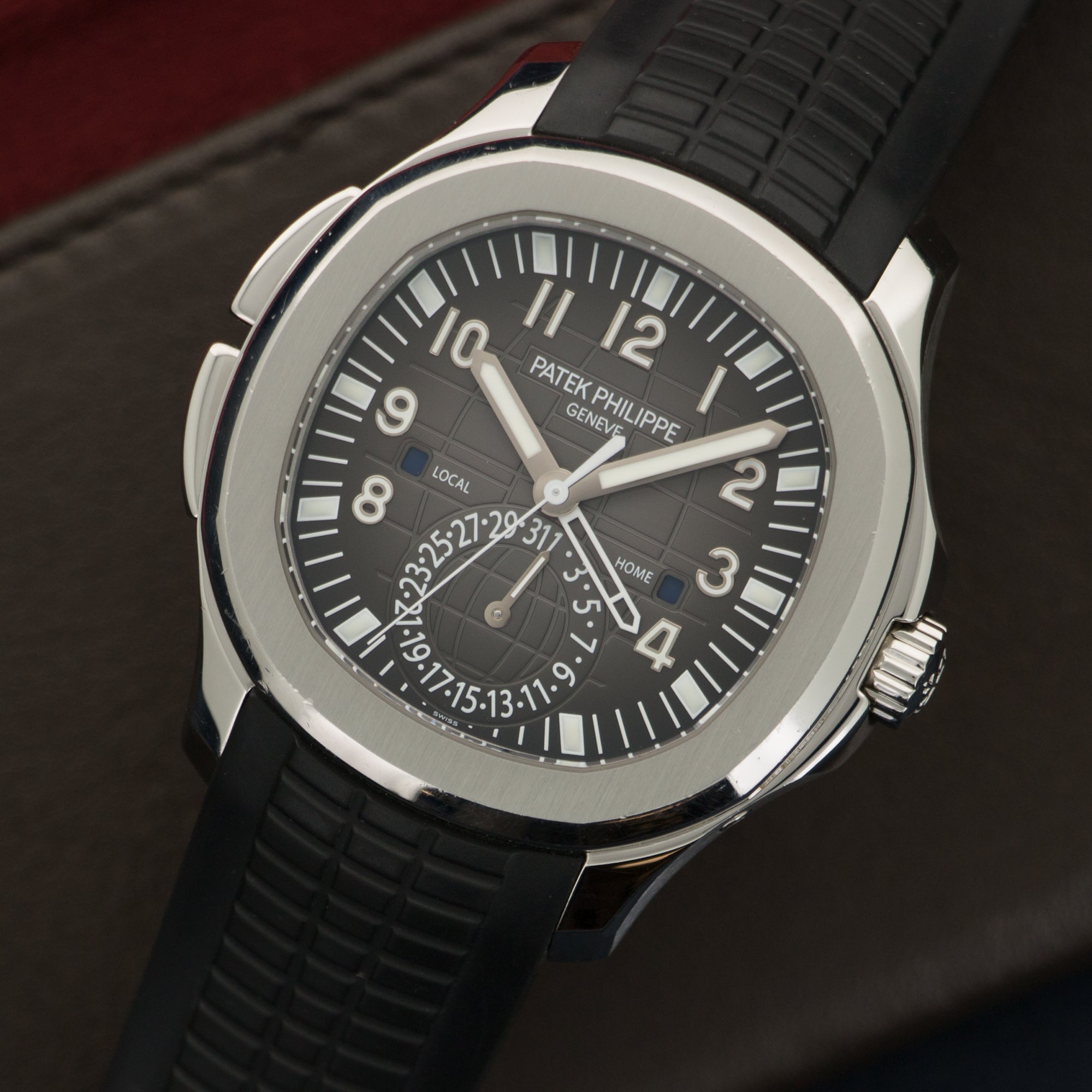 Patek Philippe - Patek Philippe Aquanaut Travel Time Watch Ref. 5164a - The Keystone Watches