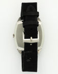 Audemars Piguet Steel Cushion Shaped Strap Watch with Original Box & Papers