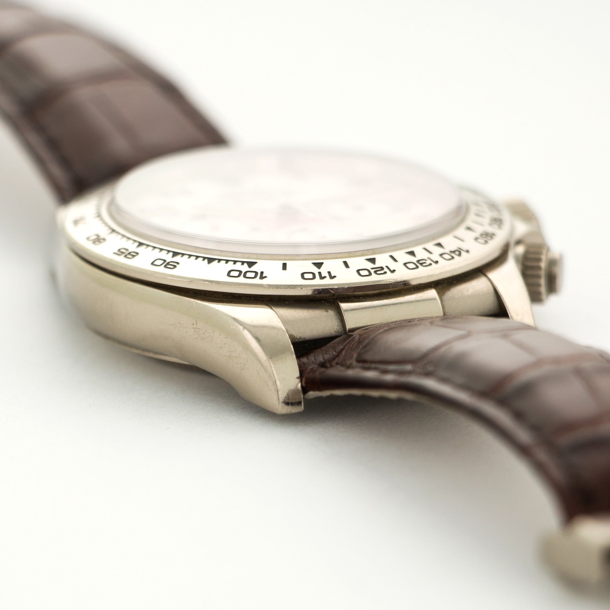 Rolex - Rolex White Gold Daytona Zenith Watch Ref. 16519 - The Keystone Watches