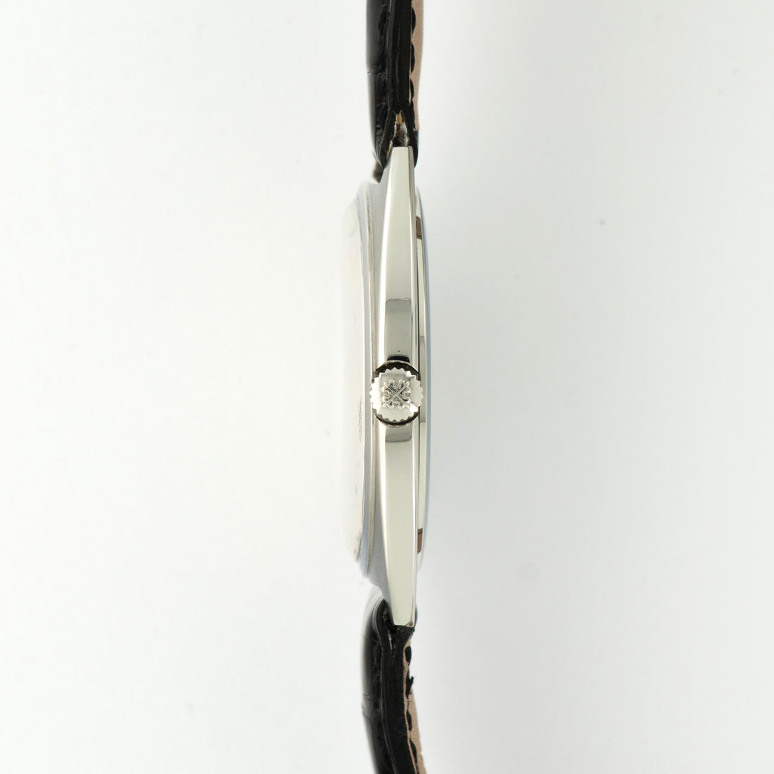 Patek Philippe Steel Embroidered Dial Watch Ref. 3474