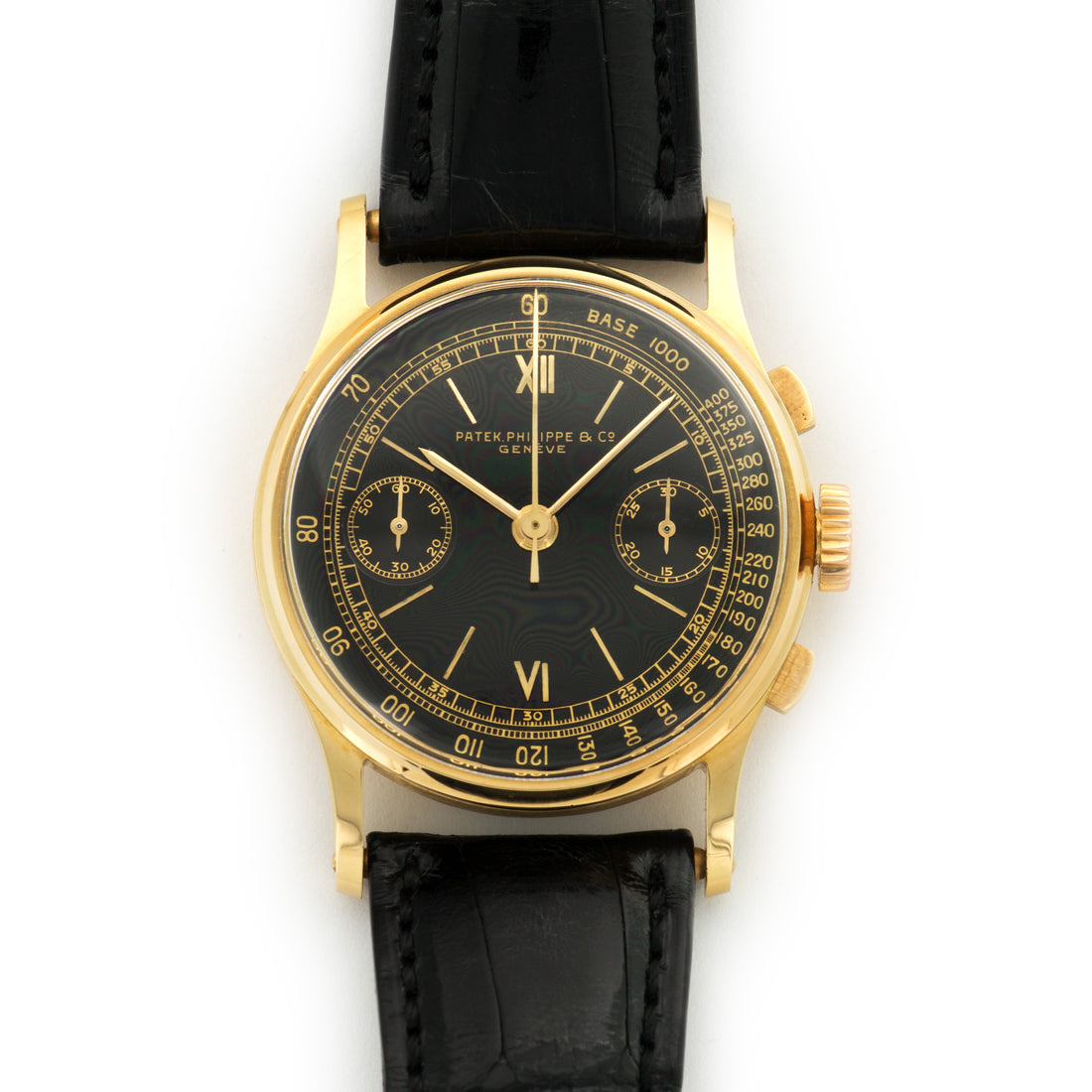 Patek Philippe Yellow Gold Chronograph Watch Ref. 130