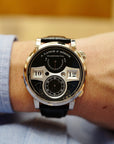 A. Lange & Sohne White Gold Zeitwerk Striking Time Watch Ref. 145.029