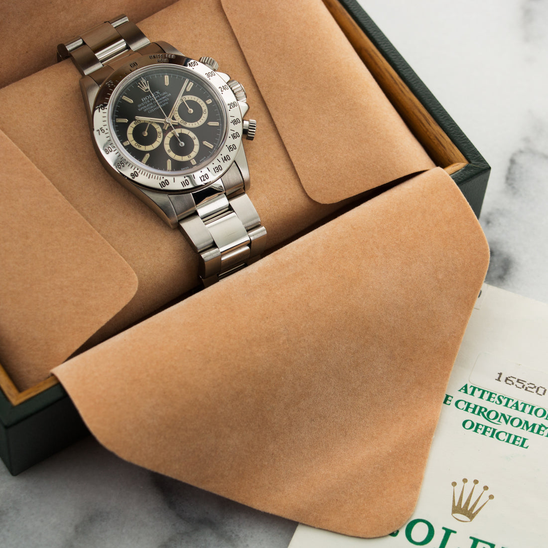 Rolex Steel Cosmograph Daytona Patrizzi Watch Ref. 16520