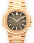 Patek Philippe - Patek Philippe Rose Gold Nautilus Watch Ref. 5711/1R - The Keystone Watches