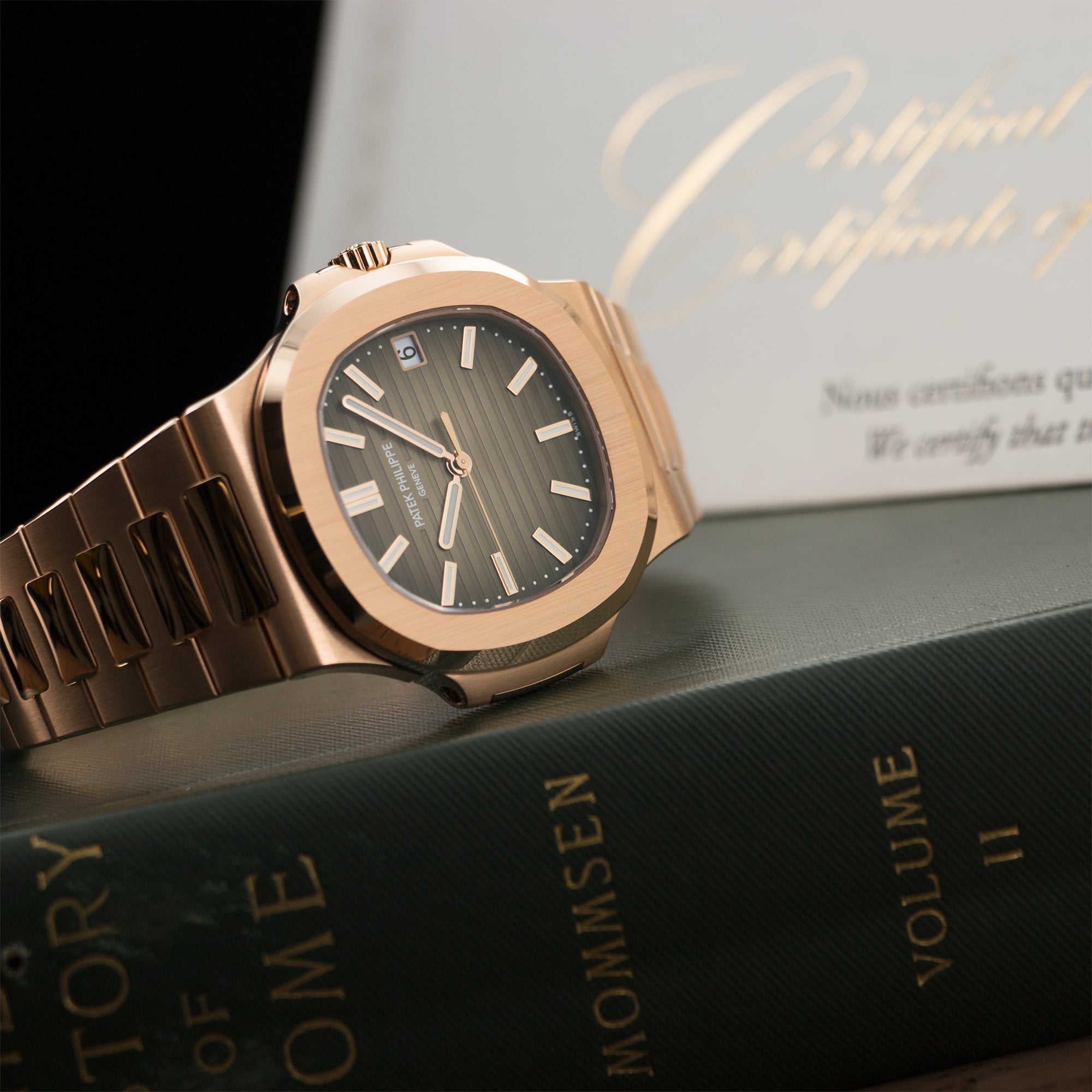 Patek Philippe - Patek Philippe Rose Gold Nautilus Watch Ref. 5711/1R - The Keystone Watches