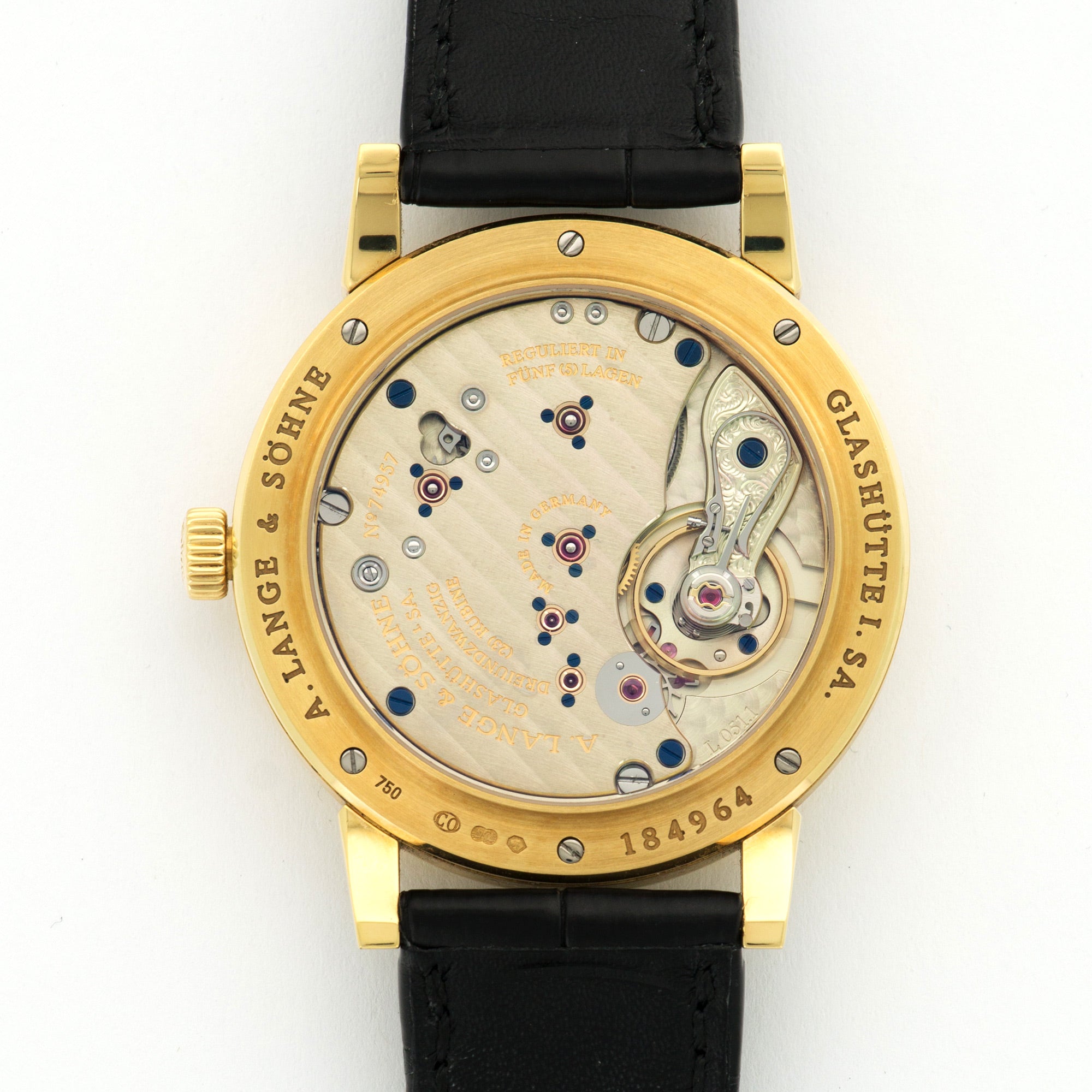 A. Lange &amp; Sohne - A. Lange &amp; Sohne Yellow Gold 1815 Watch Ref. 233.021 - The Keystone Watches