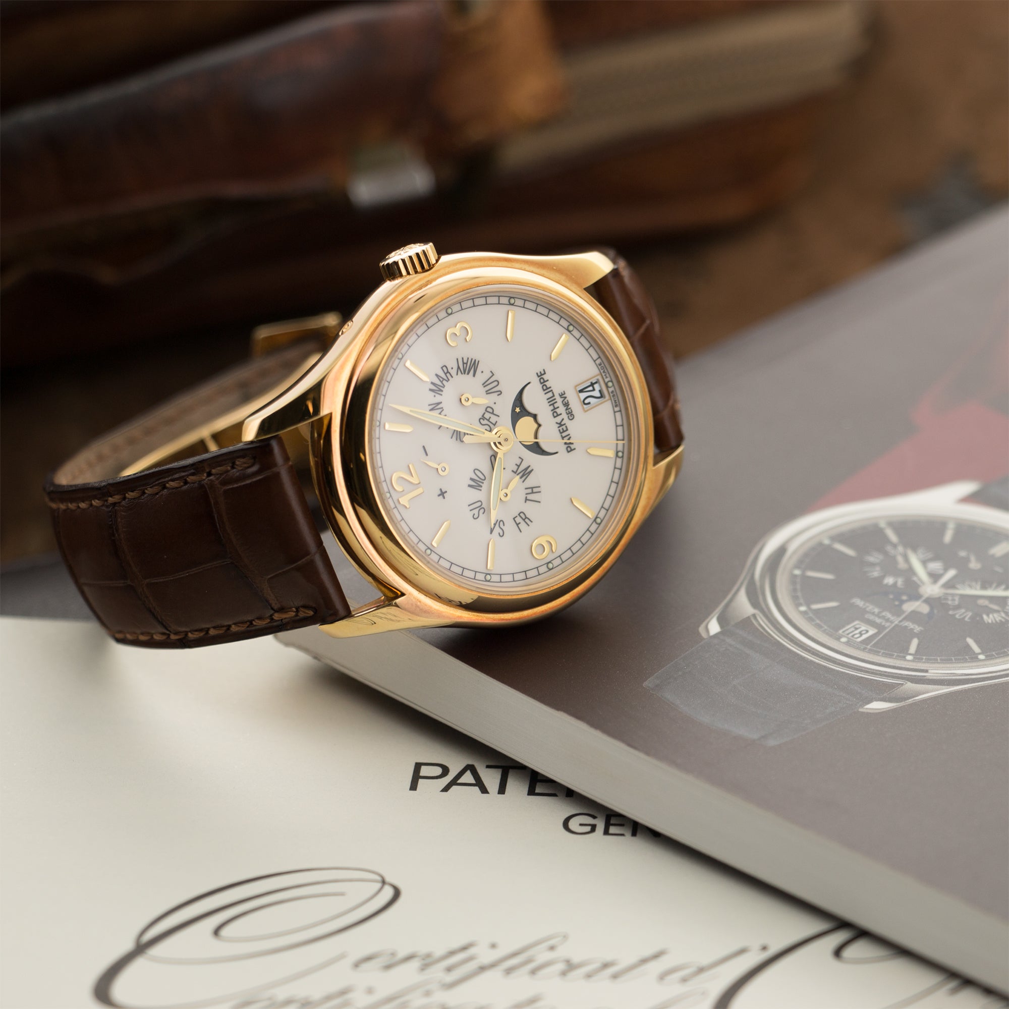 Patek Philippe - Patek Philippe Yellow Gold Annual Calendar Watch Ref. 5146 - The Keystone Watches