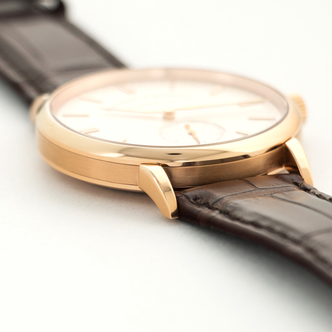 A. Lange & Sohne Rose Gold Saxonia Watch Ref. 219.032