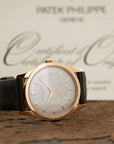 Patek Philippe Rose Gold Calatrava Watch Ref. 5196