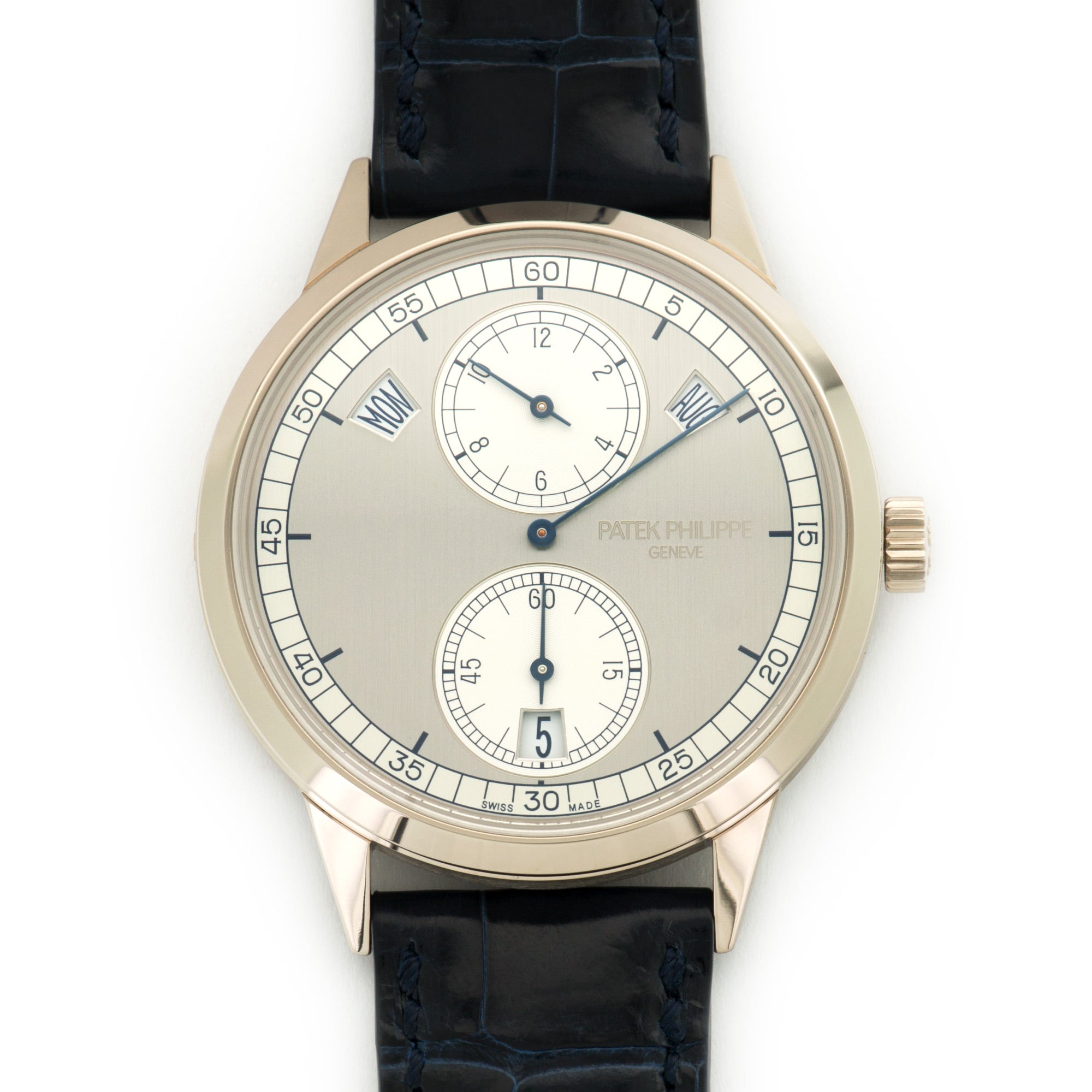Patek Philippe - Patek Philippe White Gold Annual Calendar Regulator Watch Ref. 5235G - The Keystone Watches