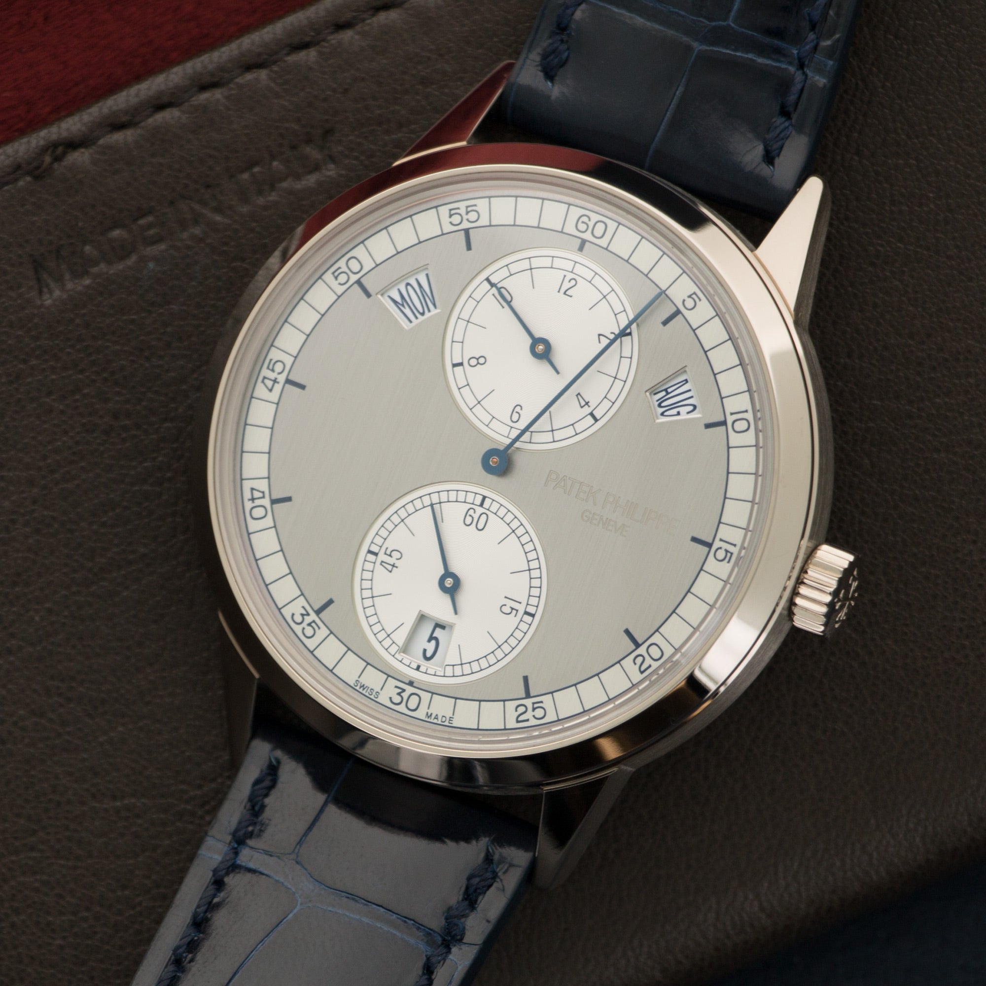 Patek Philippe - Patek Philippe White Gold Annual Calendar Regulator Watch Ref. 5235G - The Keystone Watches