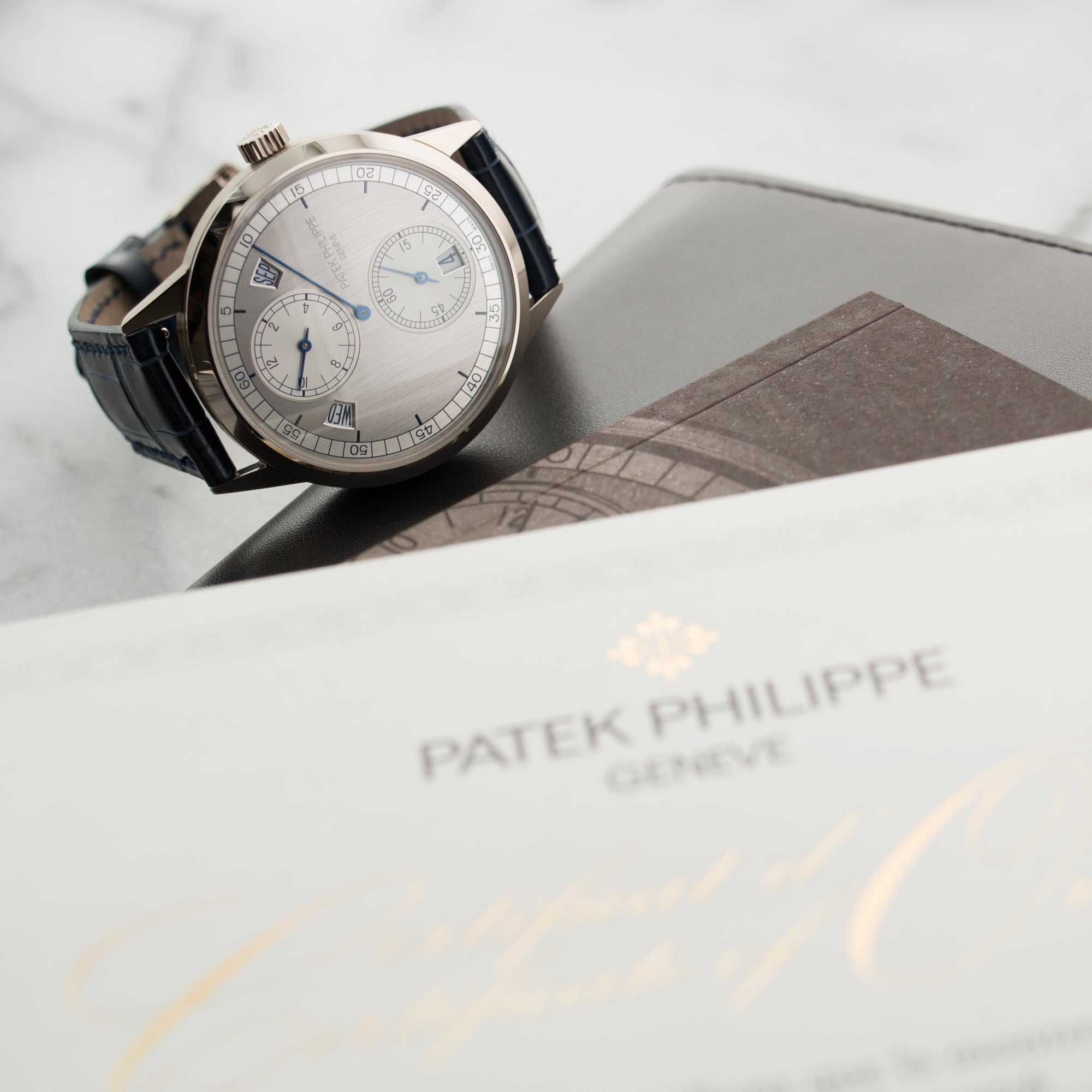 Patek Philippe - Patek Philippe White Gold Annual Calendar Regulator Watch Ref. 5235G - The Keystone Watches