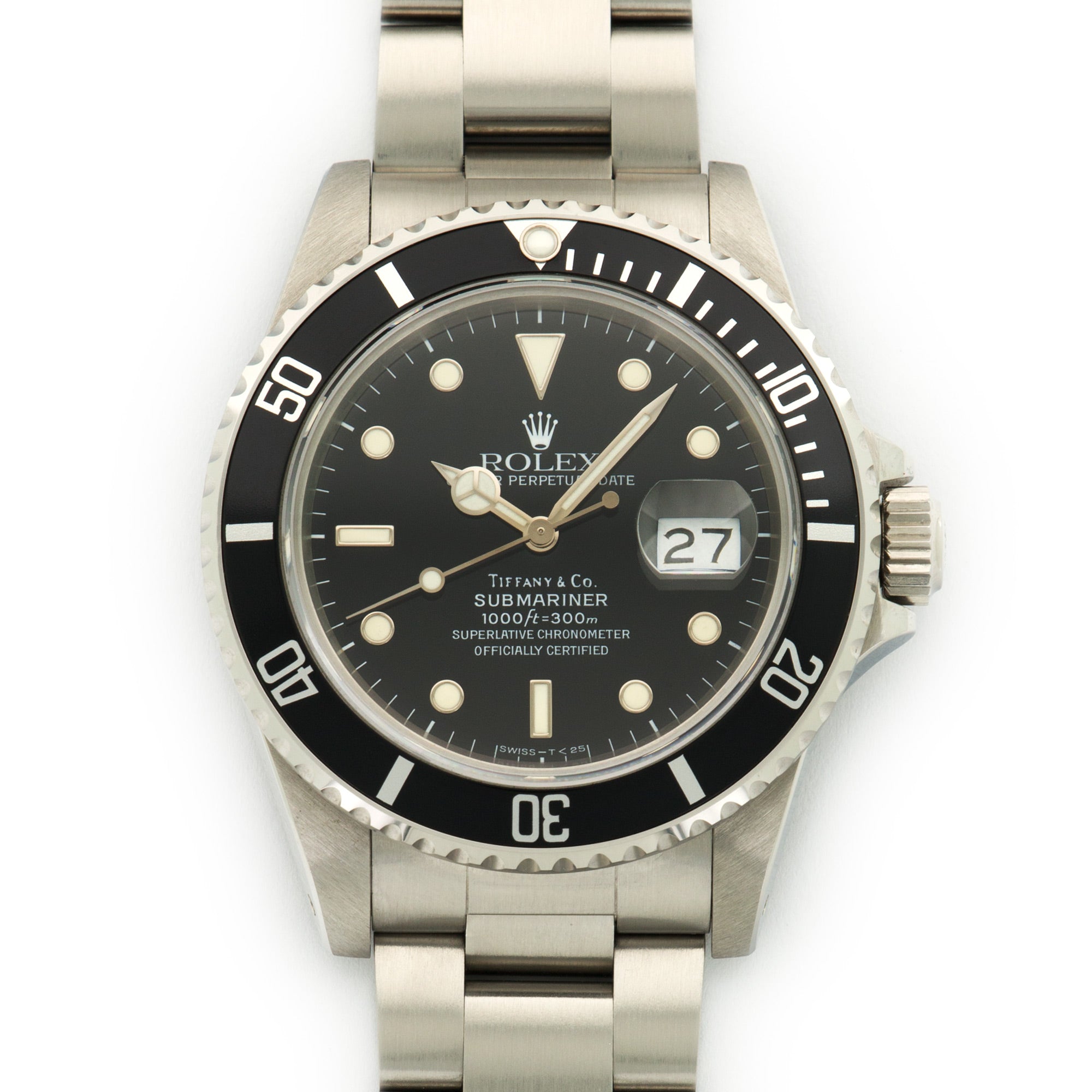 Rolex - Rolex Submariner Tiffany & Co. Watch Ref. 16800 - The Keystone Watches