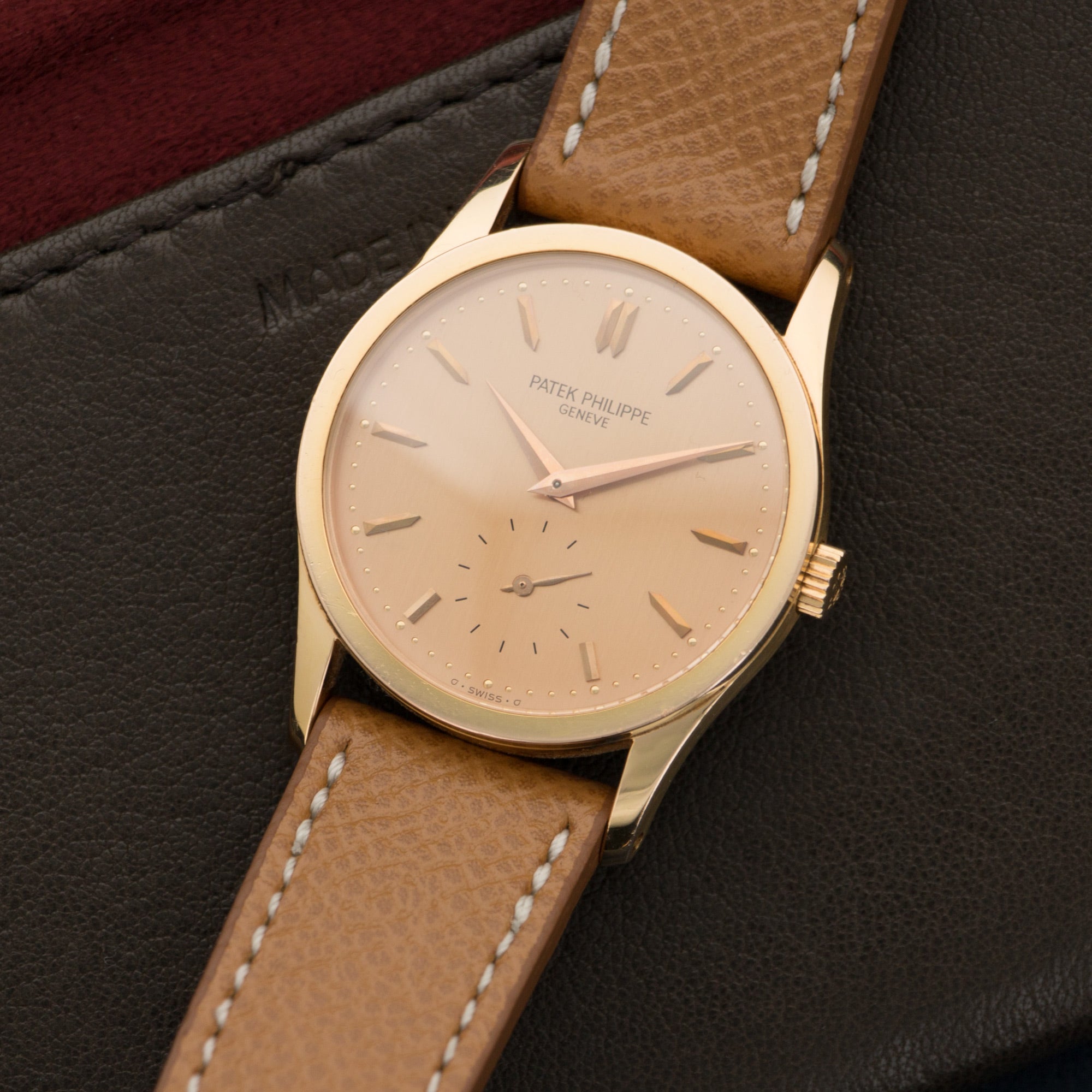 Patek Philippe - Patek Philippe Rose Gold Calatrava Watch Ref. 3796 - The Keystone Watches