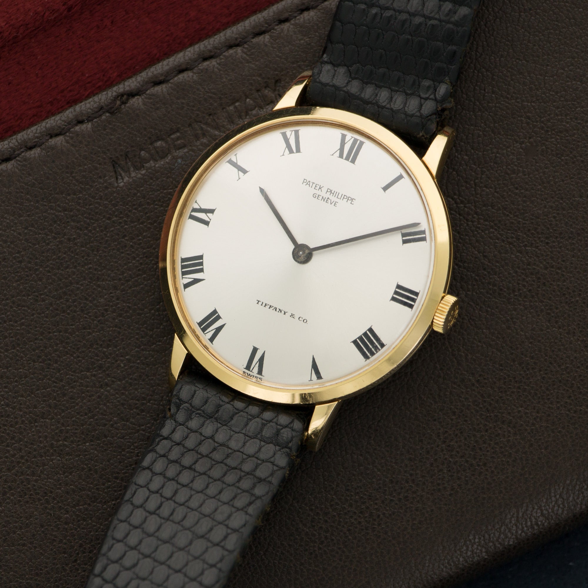 Patek Philippe - Patek Philippe Yellow Gold Calatrava Tiffany & Co Watch Ref. 3468 - The Keystone Watches