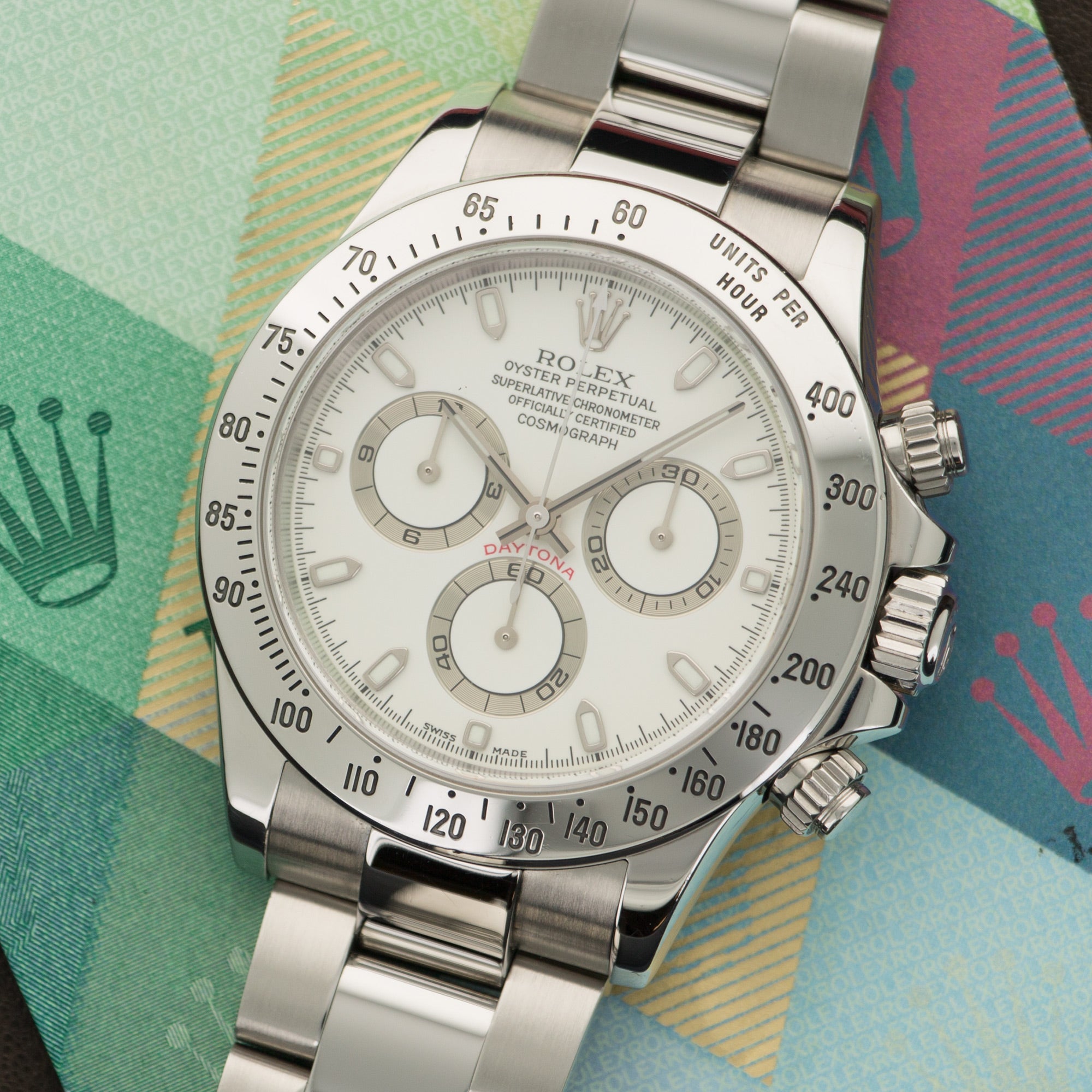 Rolex - Rolex Cosmograph Daytona Cream Dial Watch Ref. 116520 - The Keystone Watches