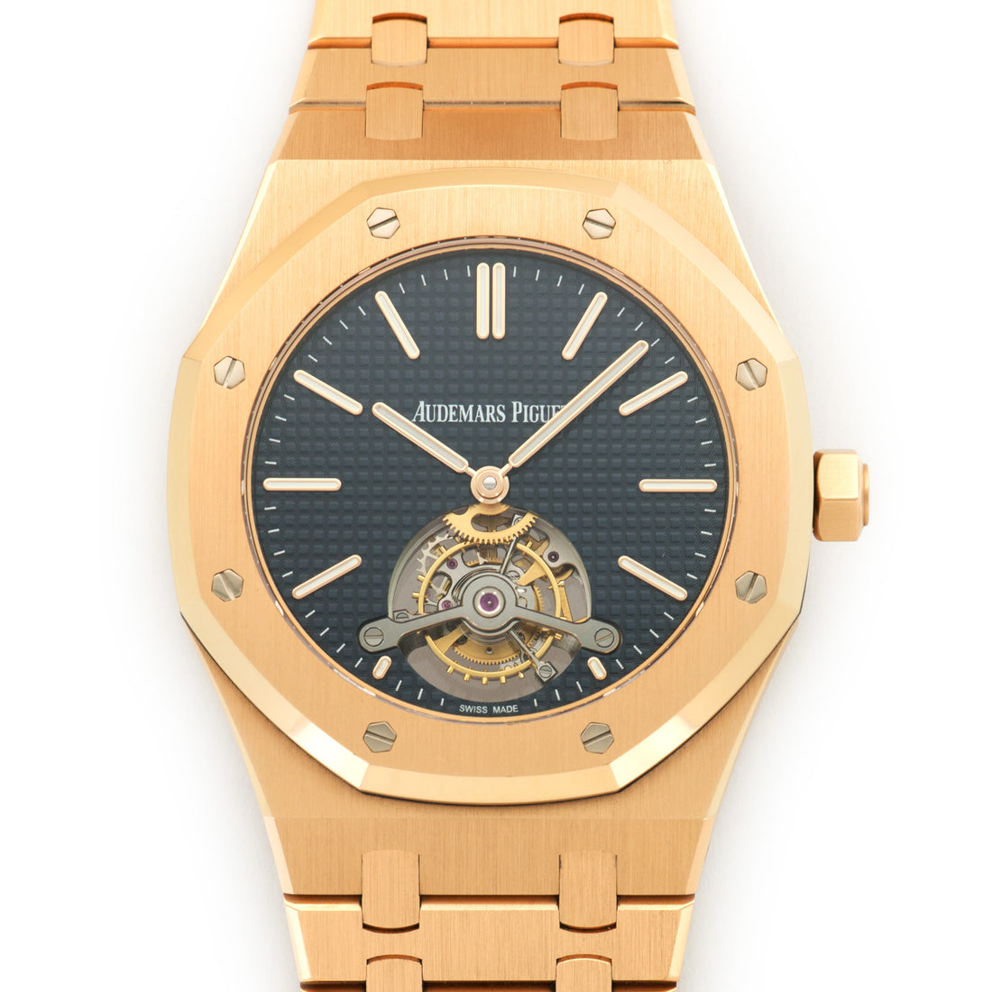 Audemars Piguet Rose Gold Royal Oak Tourbillon Watch Ref. 26510