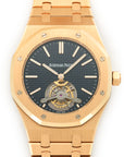 Audemars Piguet - Audemars Piguet Rose Gold Royal Oak Tourbillon Watch Ref. 26510 - The Keystone Watches