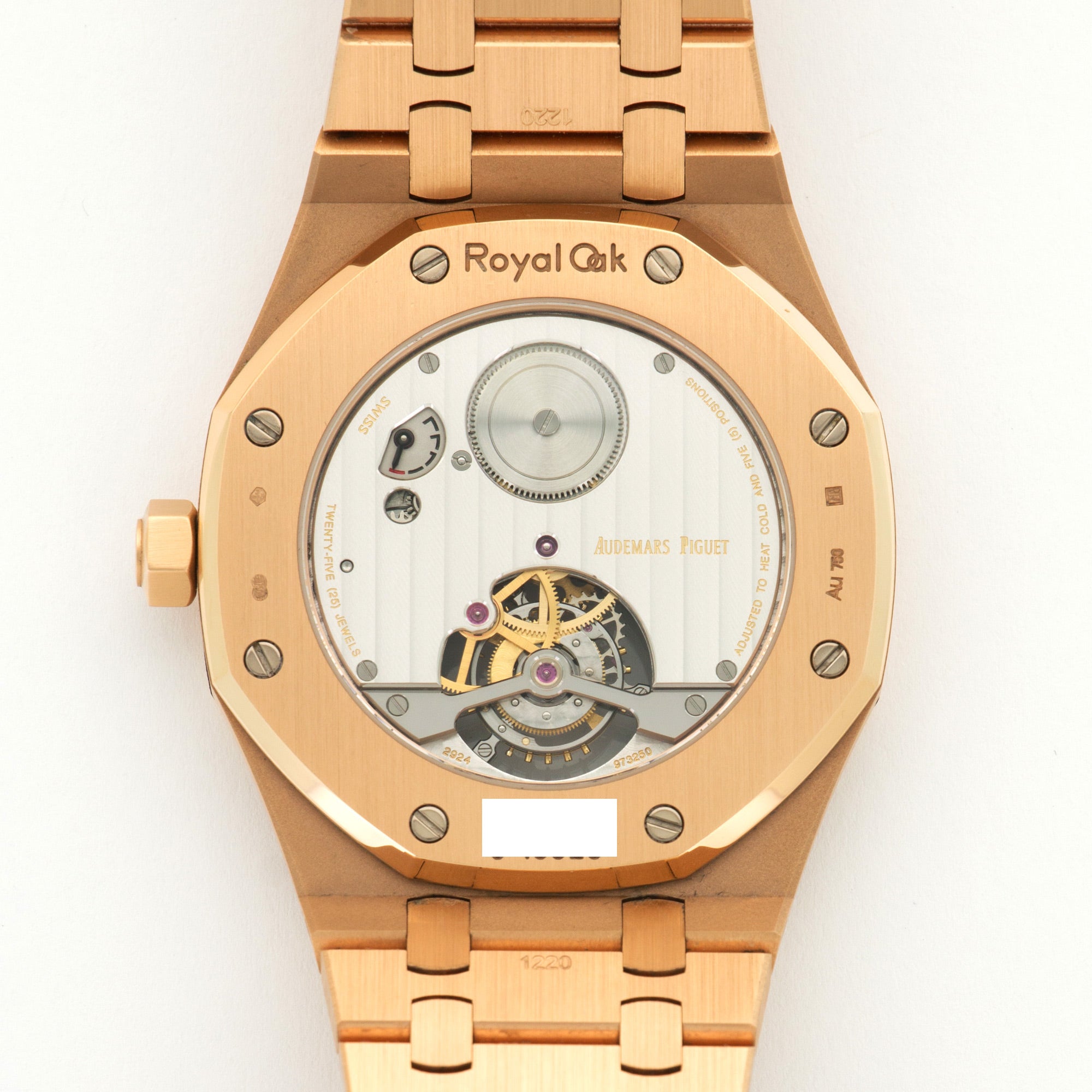 Audemars Piguet - Audemars Piguet Rose Gold Royal Oak Tourbillon Watch Ref. 26510 - The Keystone Watches