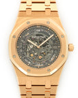 Audemars Piguet - Audemars Piguet Rose Gold Royal Oak Openworked Skeleton Watch Ref. 15204 - The Keystone Watches