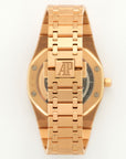 Audemars Piguet - Audemars Piguet Rose Gold Royal Oak Openworked Skeleton Watch Ref. 15204 - The Keystone Watches