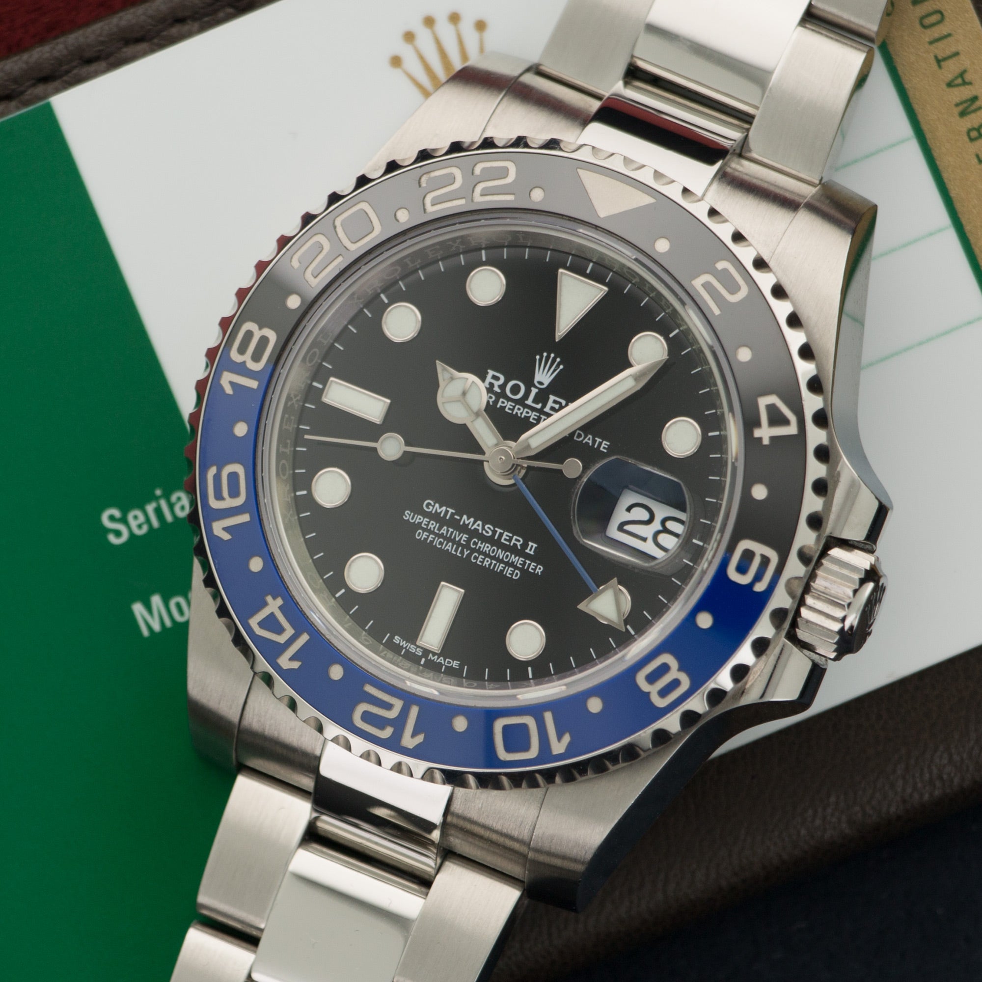 Rolex - Rolex GMT-Master Batman Watch Ref. 116710 - The Keystone Watches