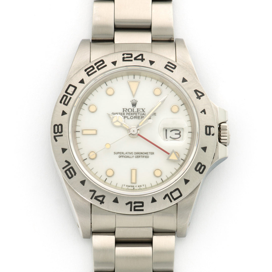 Rolex Steel Explorer Cream Dial Watch Ref. 16550