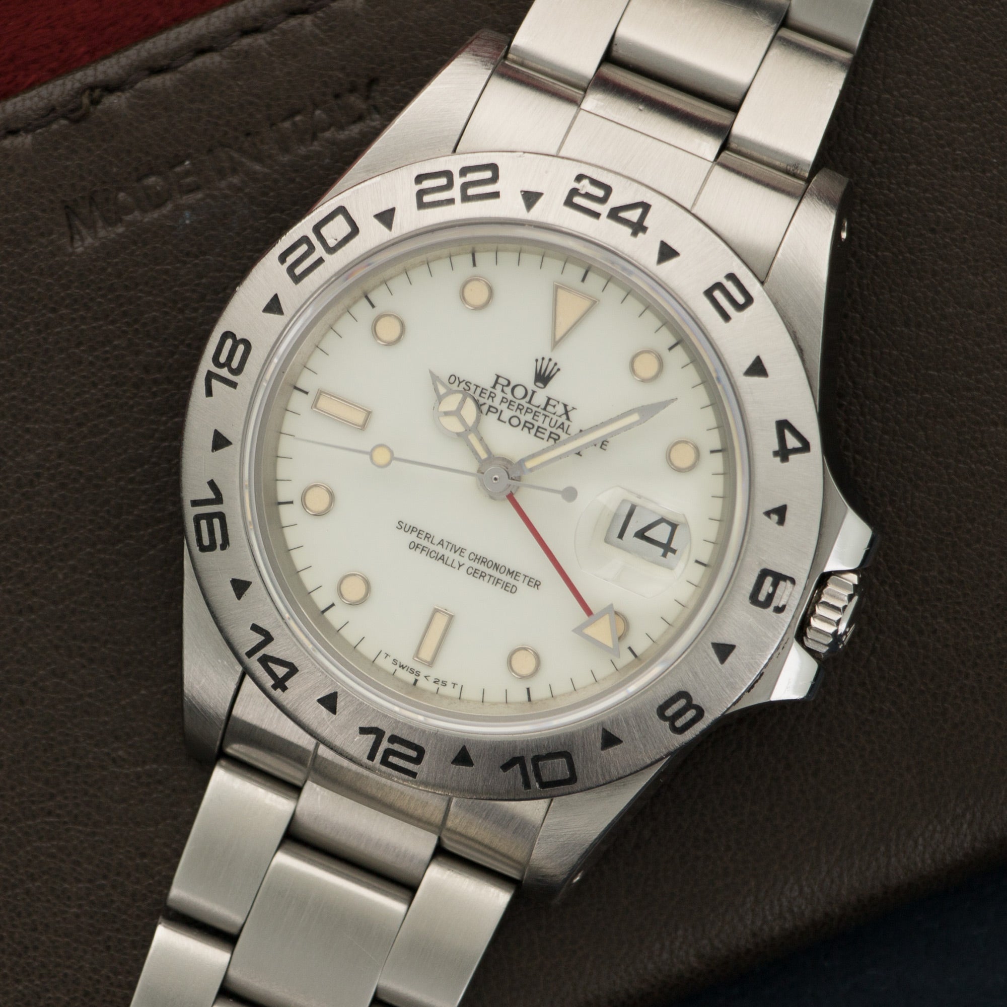 Rolex - Rolex Steel Explorer Cream Dial Watch Ref. 16550 - The Keystone Watches