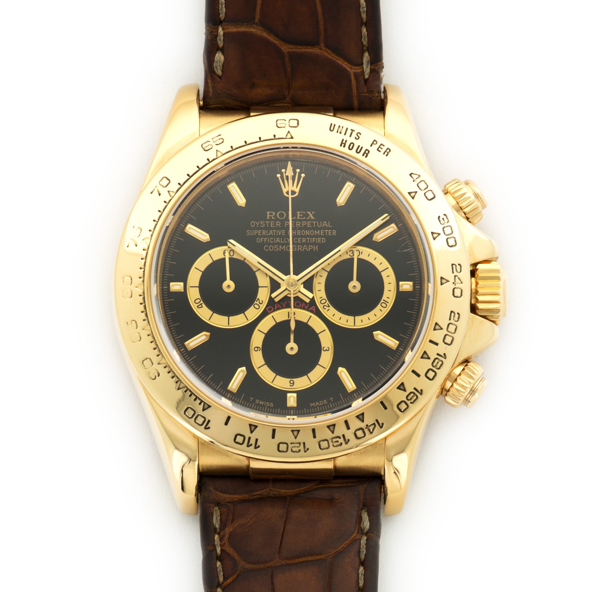 Rolex - Rolex Yellow Gold Daytona Zenith Watch Ref. 16518 - The Keystone Watches