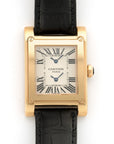 Cartier Rose Gold Tank A Vis Dual Time Watch Ref. W1537651
