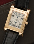 Cartier Rose Gold Tank A Vis Dual Time Watch Ref. W1537651