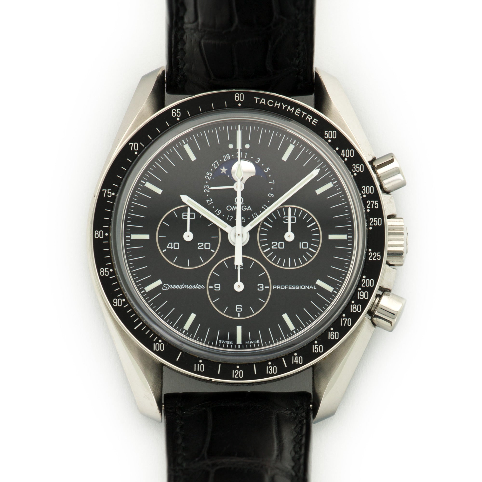 Omega - Omega Speedmaster Professional Moonphase Moonwatch Ref. 3876.50.31 - The Keystone Watches