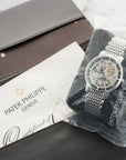 Patek Philippe White Gold Skeletonized Ultra-Thin Watch Ref. 5180
