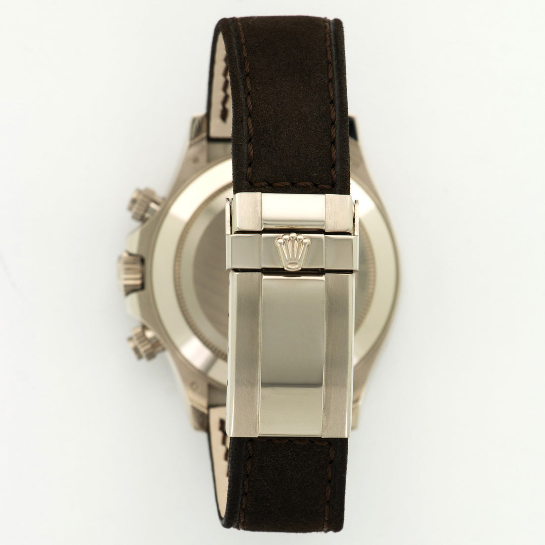 Rolex White Gold Daytona Baguette Diamond Watch Ref. 116589