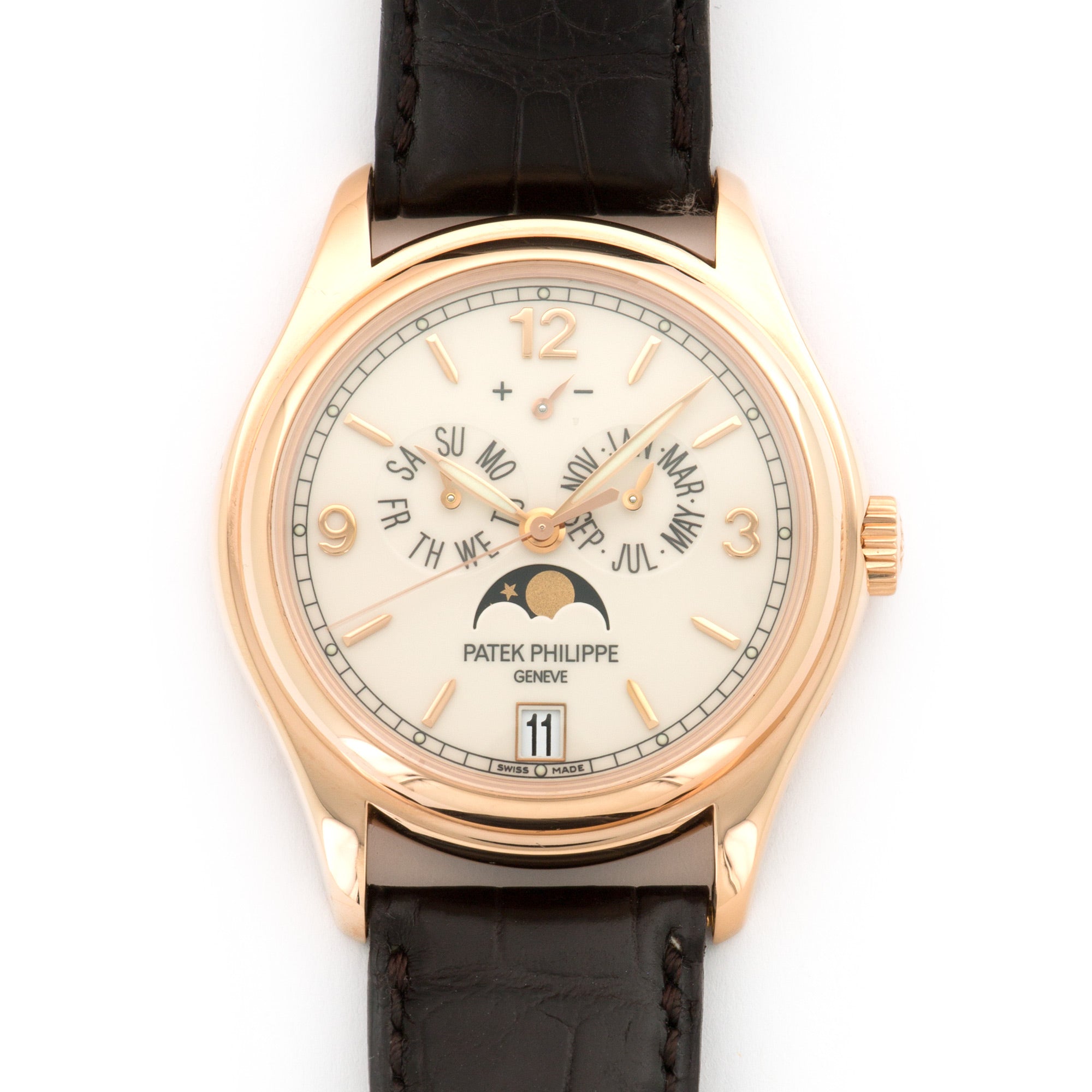 Patek Philippe - Patek Philippe Rose Gold Annual Calendar Watch Ref. 5146 - The Keystone Watches