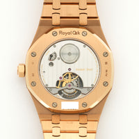 Audemars Piguet Rose Gold Royal Oak Tourbillon Watch Ref. 26510