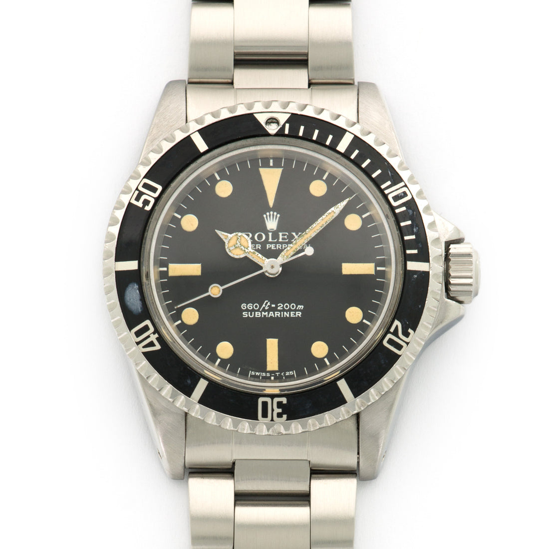 Rolex Steel Submariner Non-Comex Gas Escape Watch Ref. 5514