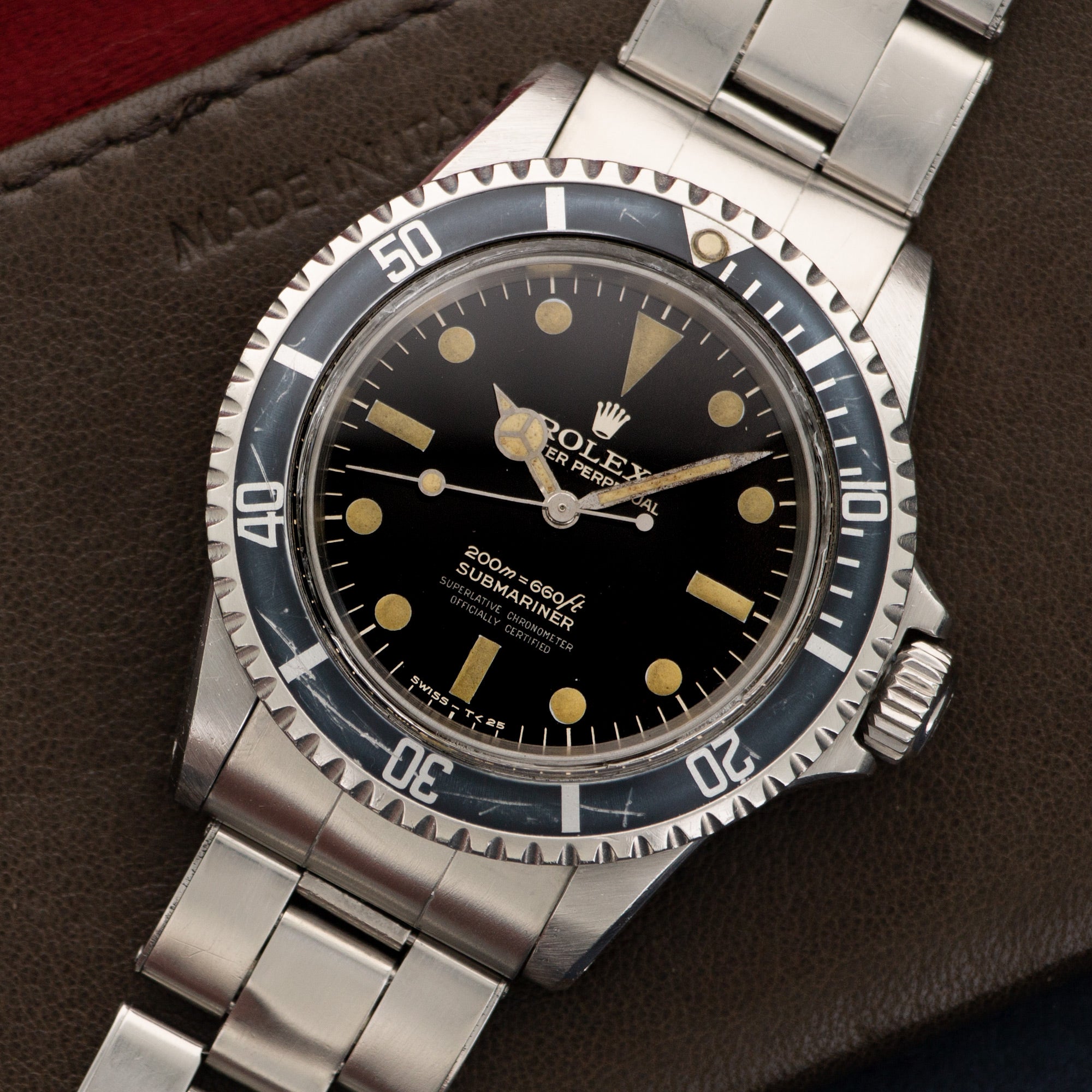 Rolex - Rolex Submariner 4-Line Gilt Dial Watch Ref. 5512 - The Keystone Watches