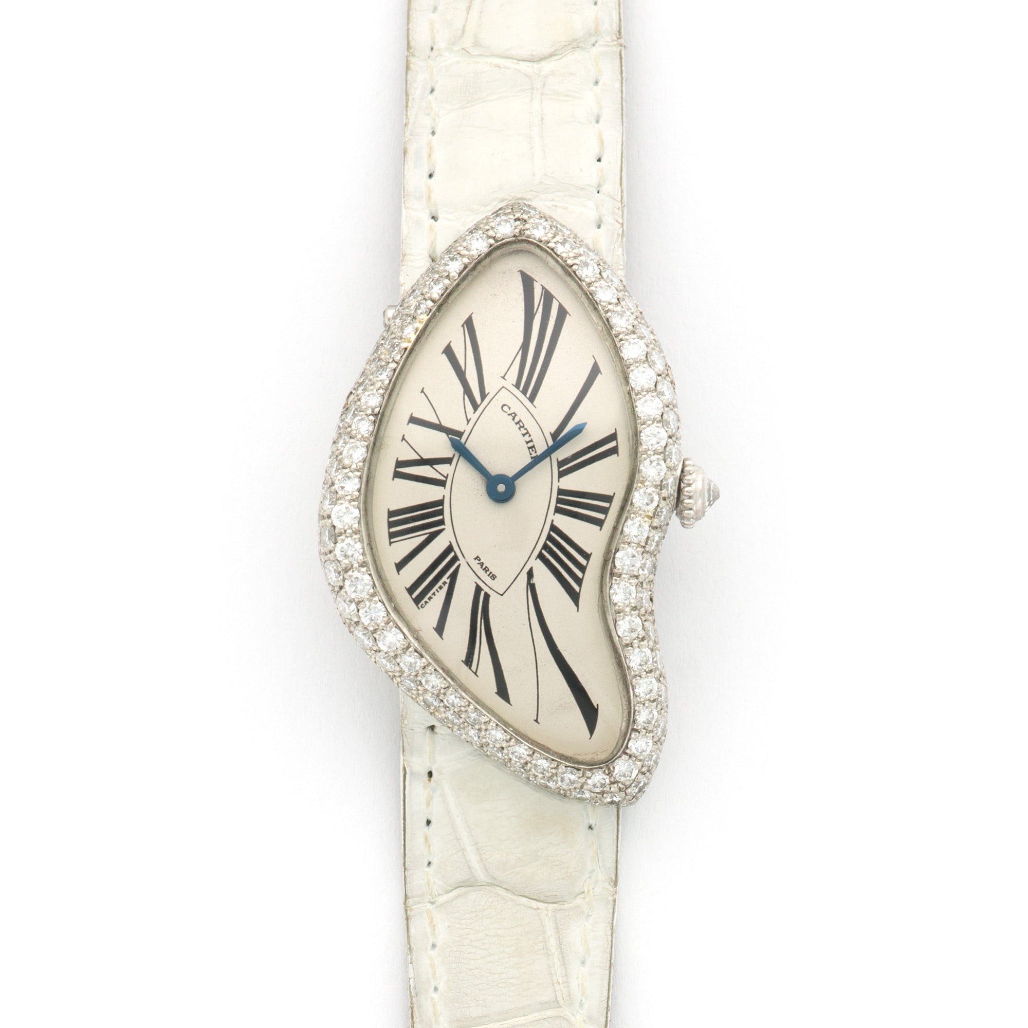 Cartier - Cartier Platinum Crash Diamond Watch - The Keystone Watches