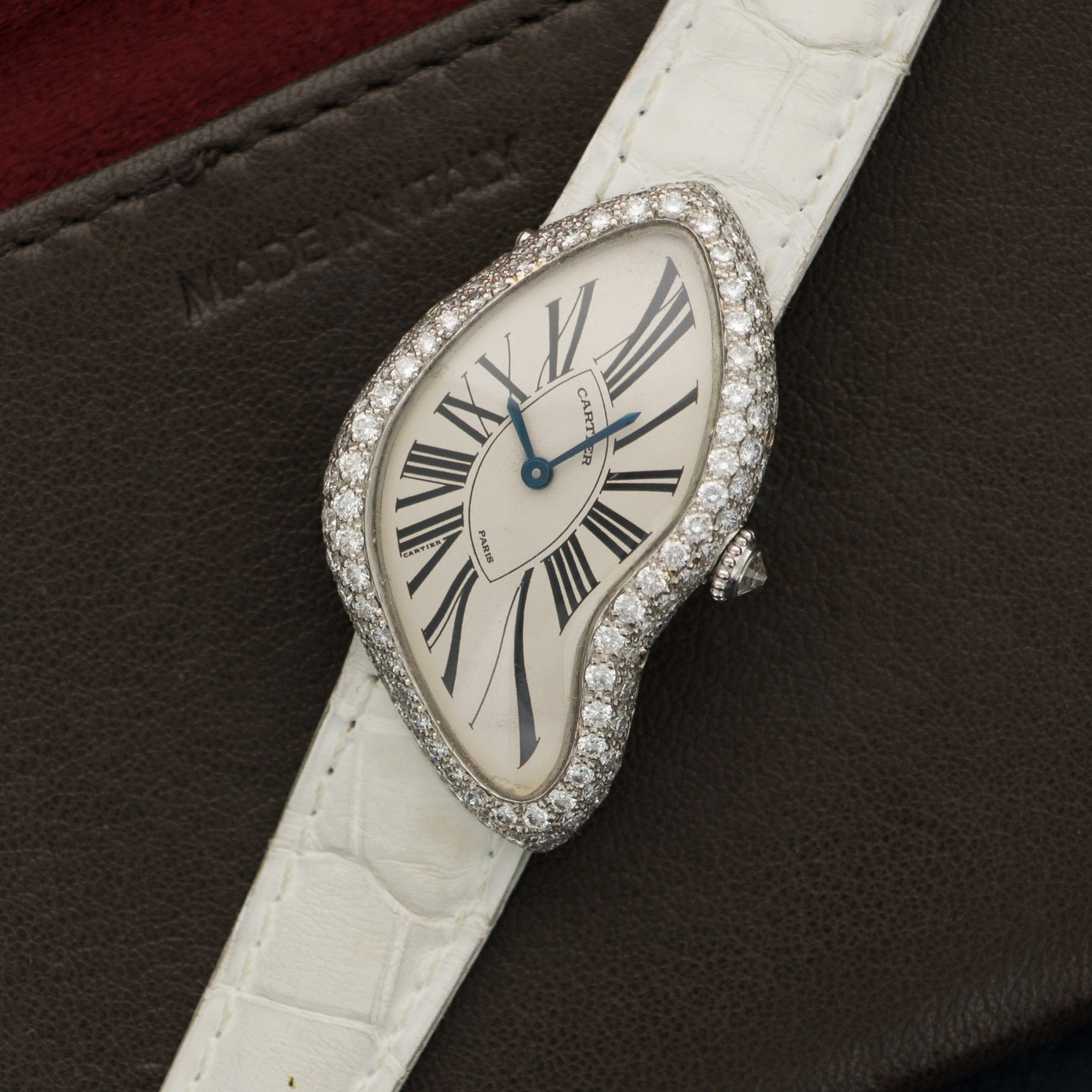 Cartier - Cartier Platinum Crash Diamond Watch - The Keystone Watches
