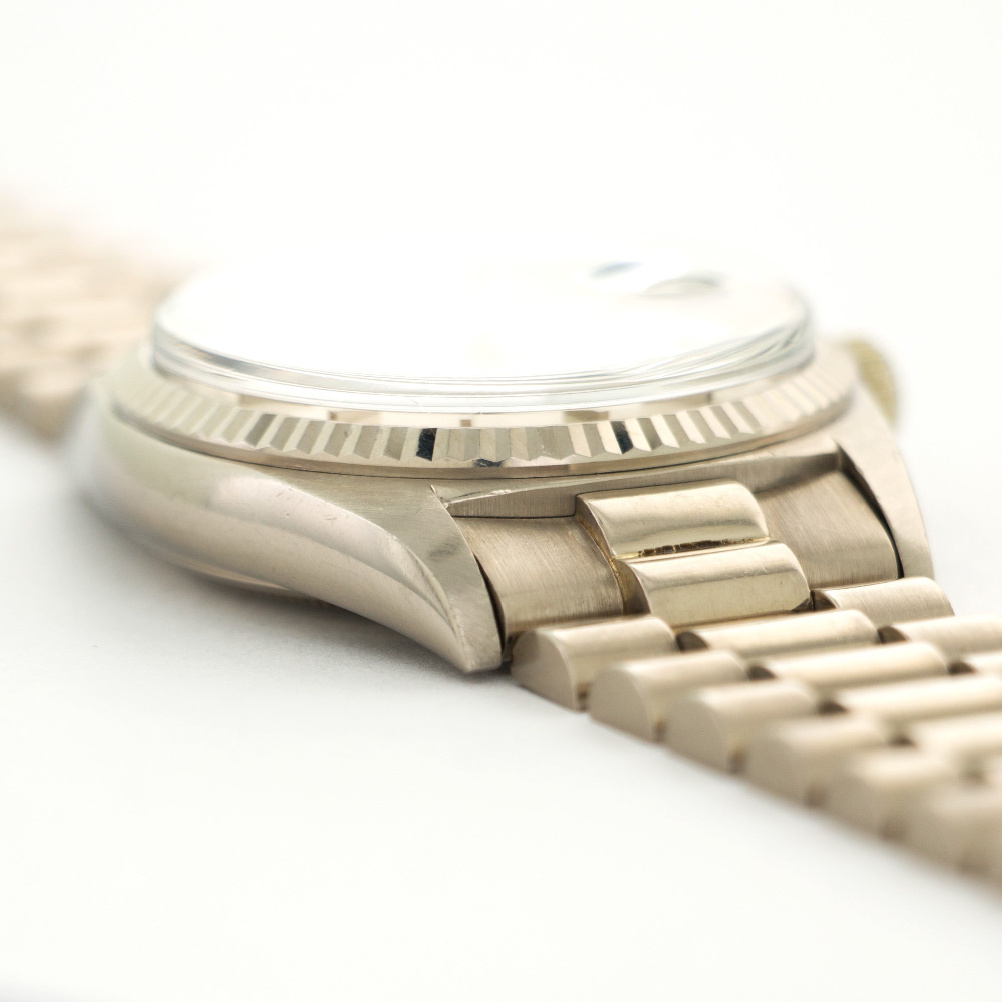 Rolex - Rolex White Gold Day-Date Watch Ref. 1803 with Original Paper - The Keystone Watches