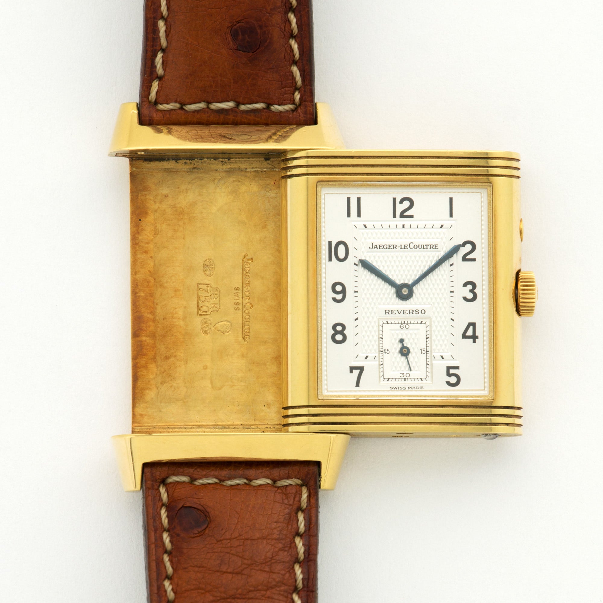 Jaeger LeCoultre - Jaeger Lecoultre Yellow Gold Reverso Day-Night Watch - The Keystone Watches