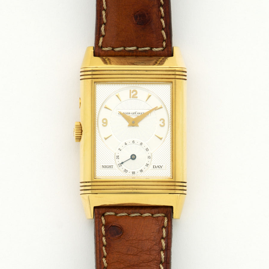 Jaeger Lecoultre Yellow Gold Reverso Day-Night Watch