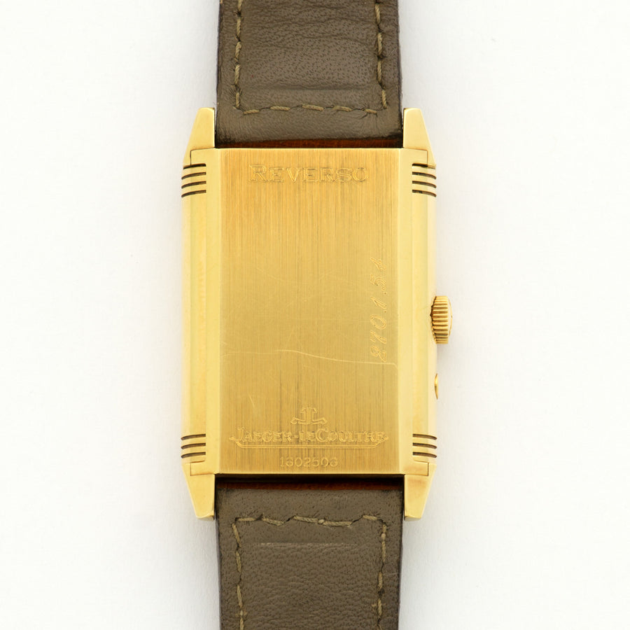 Jaeger Lecoultre Yellow Gold Reverso Day-Night Watch