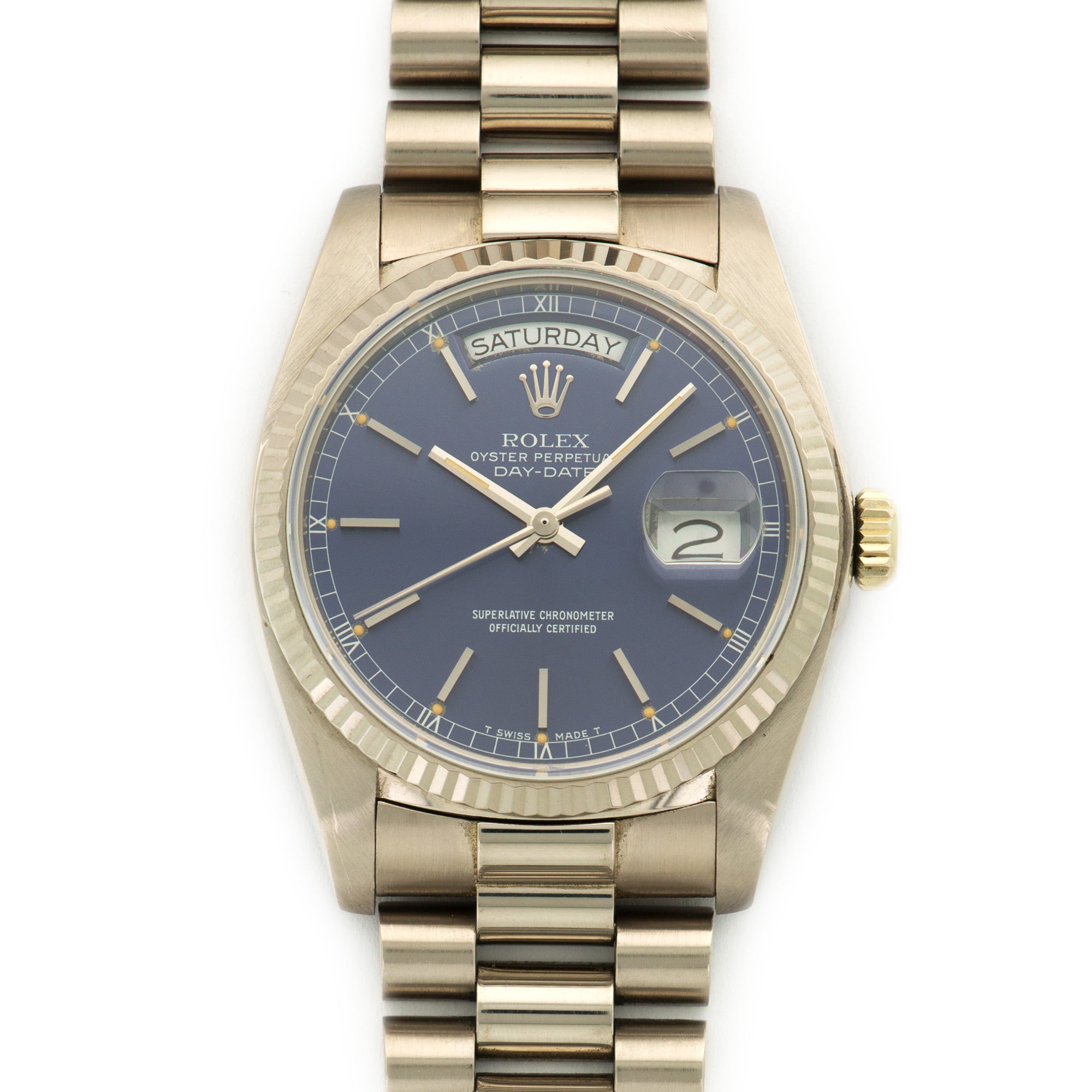 Rolex - Rolex White Gold Day-Date Watch Ref. 18039 - The Keystone Watches